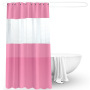 Hot selling  PEVA semi-permeable waterproof shower curtain, promotional shower curtain for bathroom