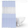 Hot selling  PEVA semi-permeable waterproof shower curtain, promotional shower curtain for bathroom