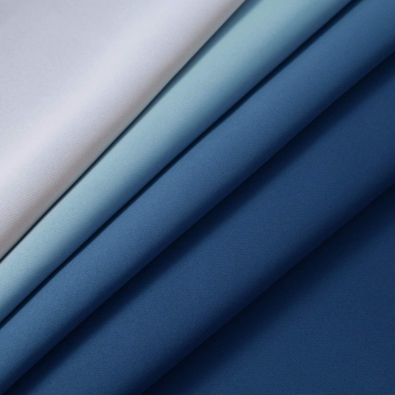 Amazon blasts Modern high quality bedroom curtain,Wholesale customization Simple gradient color perforated curtain/