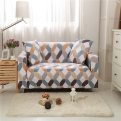 Wholesale Home Decoration Item Print Cover L Shape Sofa, Custom Protective Sofa Slipcovers/
