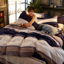 4 Pcs King Size Cotton Bedding Comforter Sets, Custom Kids Cartoon Bedroom Set Bedding/