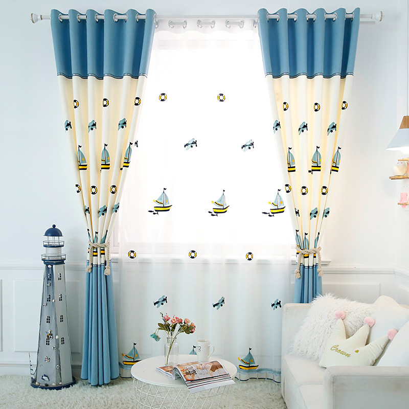 Home textiles Kids blackout window cortinas bedroom curtain style