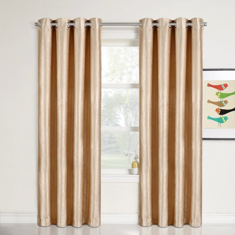 Home Textile Curtains For The Living Room Fabric Embossed  Curtain, Super Soft Luxury Treatment Thermal Insulated Curtains&