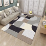 Polyester Printed Big Area Rugs ,Carpets With Rubber Backing For Living Room#