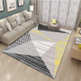 Polyester Printed Big Area Rugs ,Carpets With Rubber Backing For Living Room#