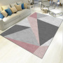 Polyester Printed Big Area Rugs ,Carpets With Rubber Backing For Living Room#