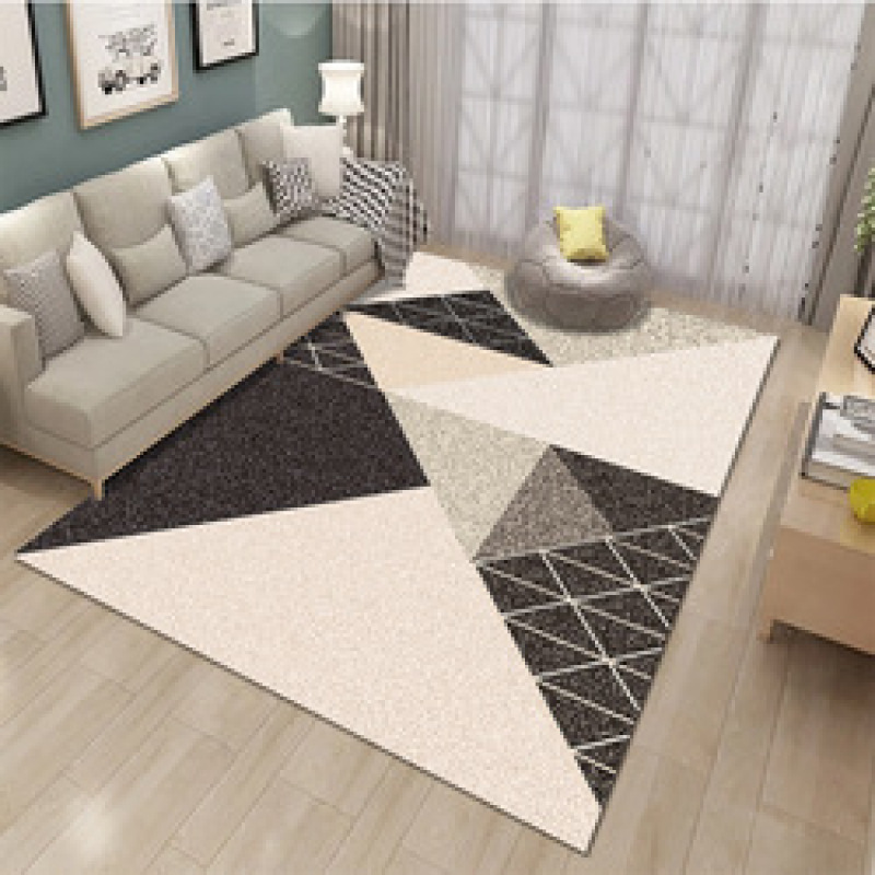 Polyester Printed Big Area Rugs ,Carpets With Rubber Backing For Living Room#