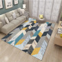 Polyester Printed Big Area Rugs ,Carpets With Rubber Backing For Living Room#