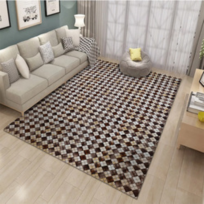 Polyester Printed Big Area Rugs ,Carpets With Rubber Backing For Living Room#