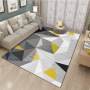 Polyester Printed Big Area Rugs ,Carpets With Rubber Backing For Living Room#