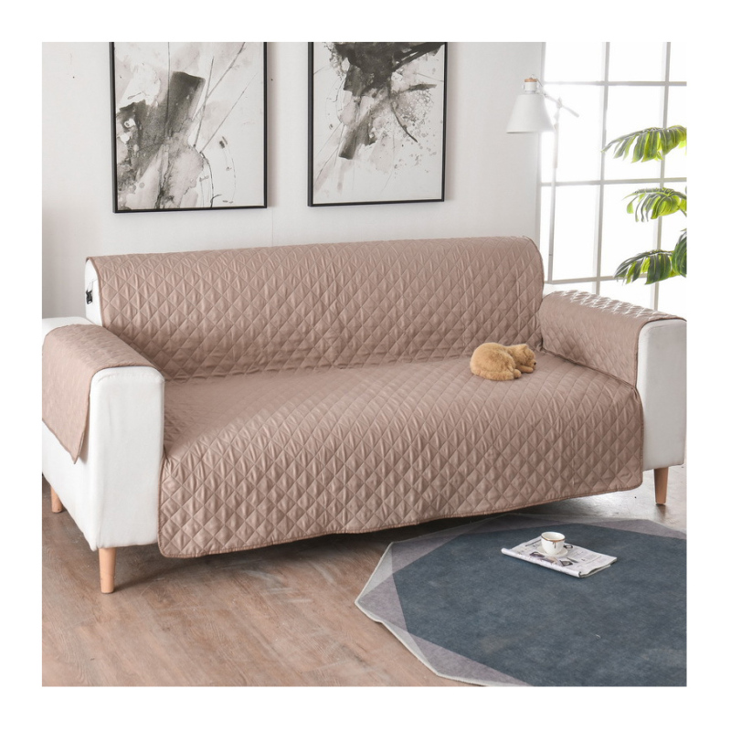 Waterproof Quilted Sofa Cover Removable Pet Dog Kid Mat Armchair Furniture Protector Washable Armrest Couch Covers Slipcovers