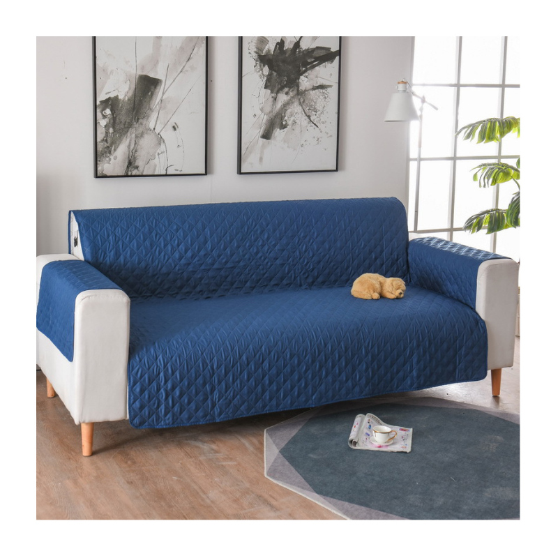 Waterproof Quilted Sofa Cover Removable Pet Dog Kid Mat Armchair Furniture Protector Washable Armrest Couch Covers Slipcovers
