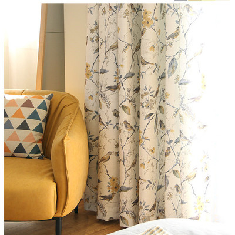 Cheap Door Window Curtain Patterns, Decoracion Para El Hogar Yarn Dyed Curtain Blackout Piece Sale#