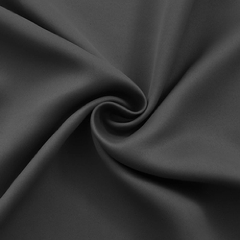 Window Solid Color Soundproof Polyester Livingroom Drapes, Ready Made Thermal Insulated Room Darkening Curtain Panels/