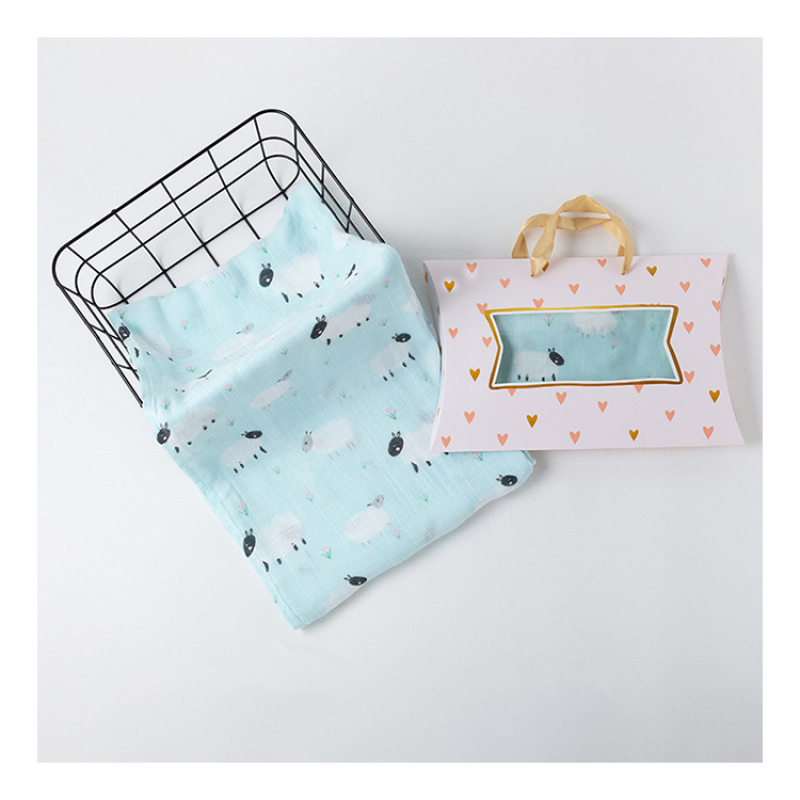 Bedroom 100% Bamboo Wrap Swaddle Blanket, High Quality 100% Bamboo Newborn Baby Blanket/