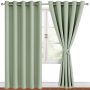 Manufacture for blackout curtains double layer Good olive green curtain blackout curtain blackout fabric plain