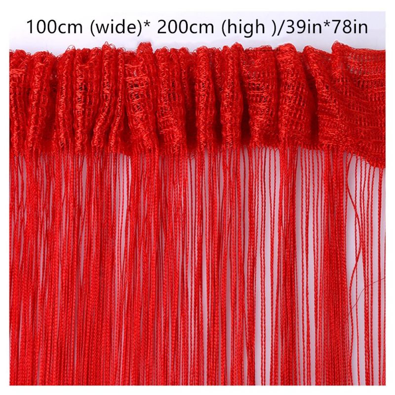 Wholesale Party Decoration Bold Encryption Window Curtains Panel String Curtain Door Fly Screen Hanging Beaded Curtains