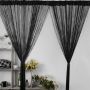 Wholesale Party Decoration Bold Encryption Window Curtains Panel String Curtain Door Fly Screen Hanging Beaded Curtains