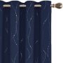 Popular Window Curtain  For Living Room With High Shading Hot Sliver Curtain Blackout Curtains/