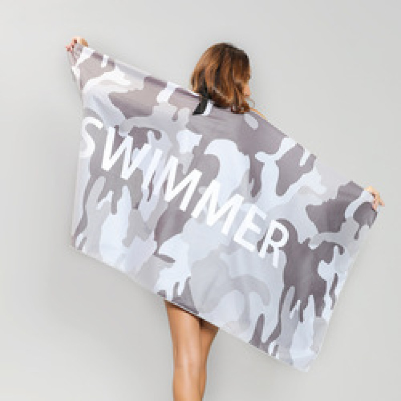 Hot Sale Double Velvet BeachTowel, Sand Free Plus Size Printed Bath Towel#