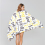 Hot Sale Double Velvet BeachTowel, Sand Free Plus Size Printed Bath Towel#