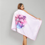 Hot Sale Double Velvet BeachTowel, Sand Free Plus Size Printed Bath Towel#