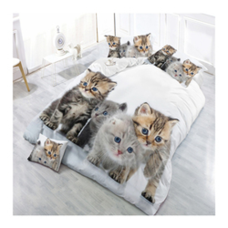 Cheap Bed Sheet Set, Blue Rose Cover Bed Bedding Set/Bed Sheets Comforter Set