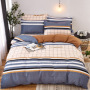 Explosion Style Flamingo Four-Piece Cotton-Like Skin-Friendly Cotton Bedding Set, Stylish Four-Piece Cotton-Proof Polyester /