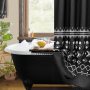Bohomia Waffle Weave Shower Curtains,  Wholesale Printed Shower Curtains with Tassel$