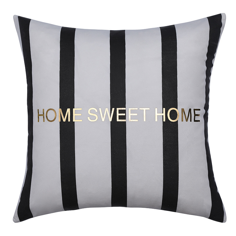 north Europe velvet  Pillowcase,100% polyester modern Pillow Covers New Styles#