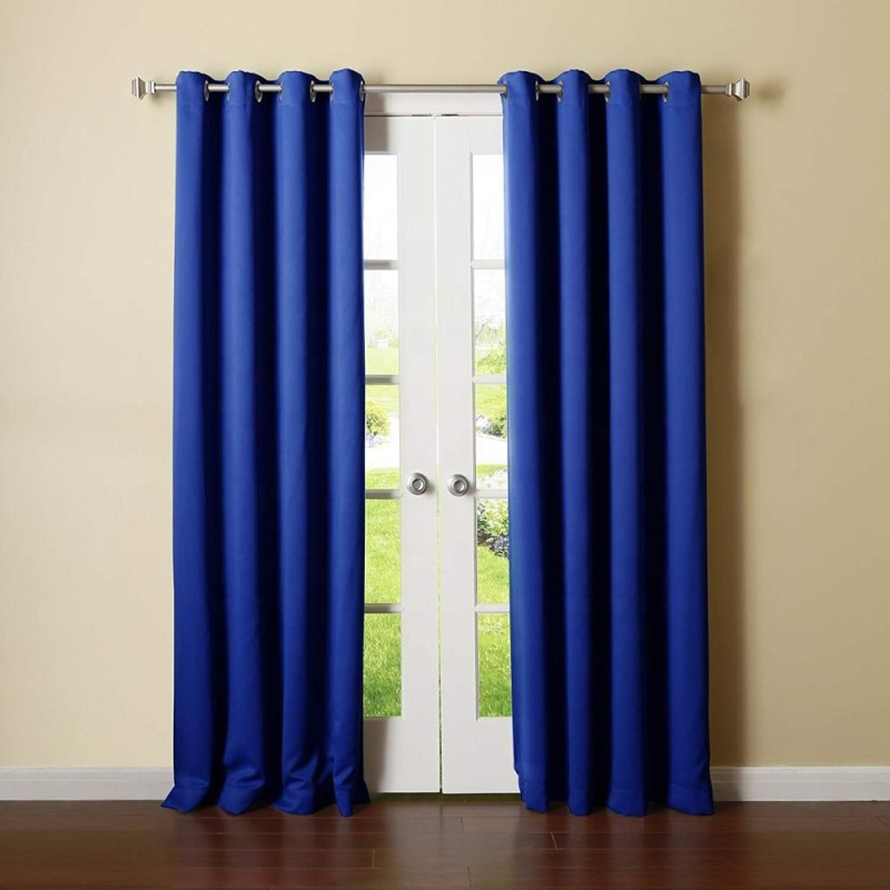 Factory direct sales best price solid colo retractable sun protection curtain