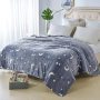 Amazon Hot Sell style printed glow-in-the-dark, flannel children's adult blanket/
