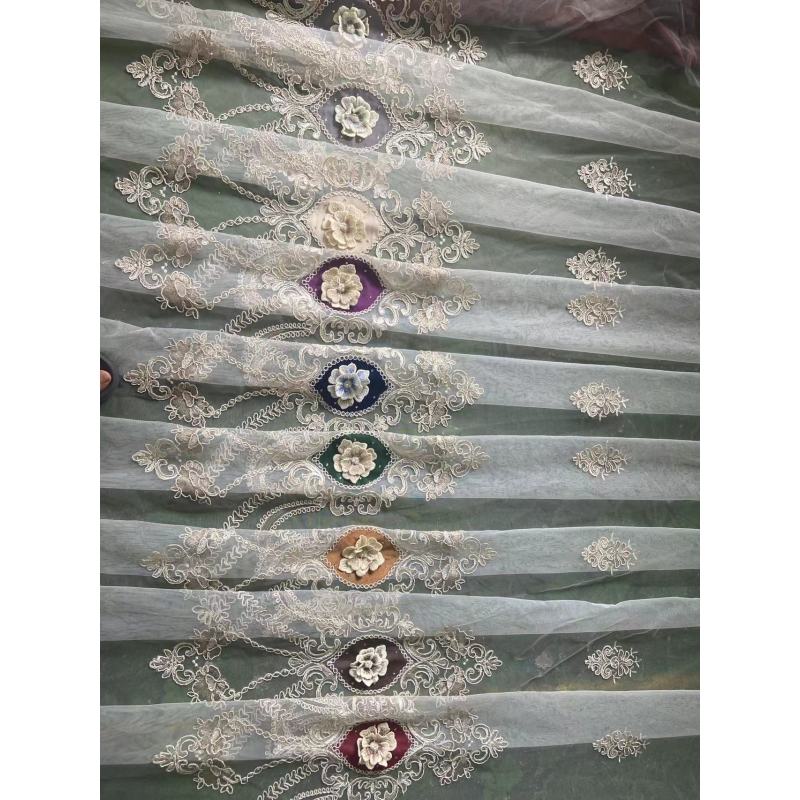 Luxury pearl placemats, customizable, six-piece placemats in various colors and styles/