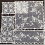 Luxury pearl placemats, customizable, six-piece placemats in various colors and styles/