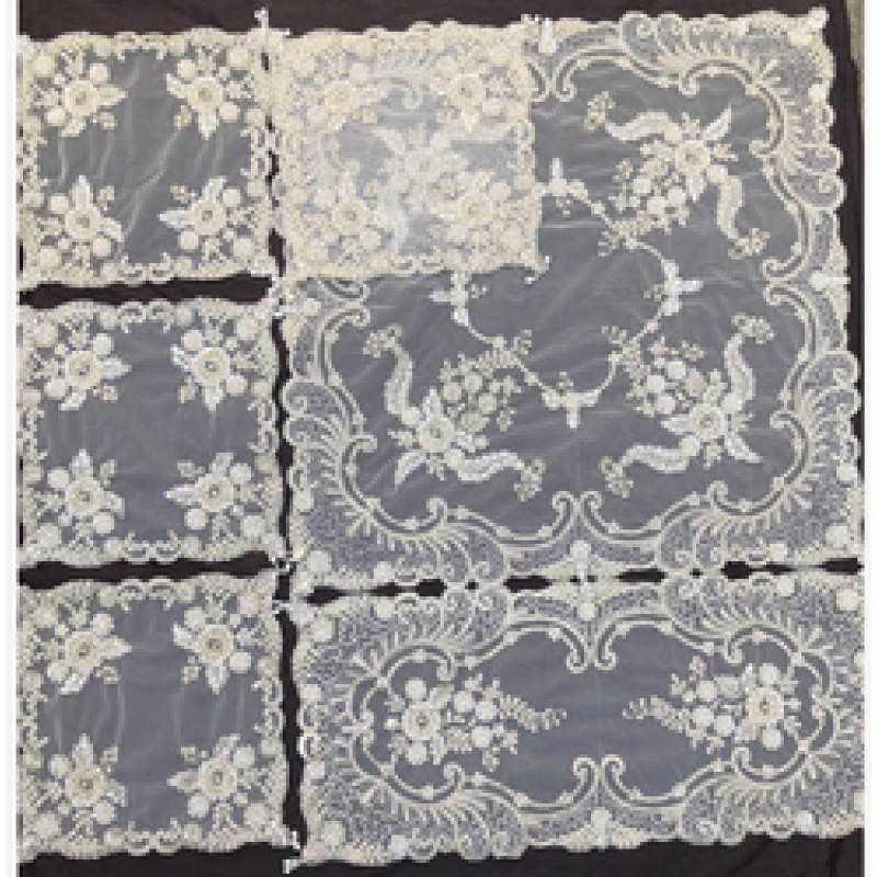 Luxury pearl placemats, customizable, six-piece placemats in various colors and styles/