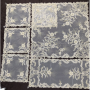 Luxury pearl placemats, customizable, six-piece placemats in various colors and styles/
