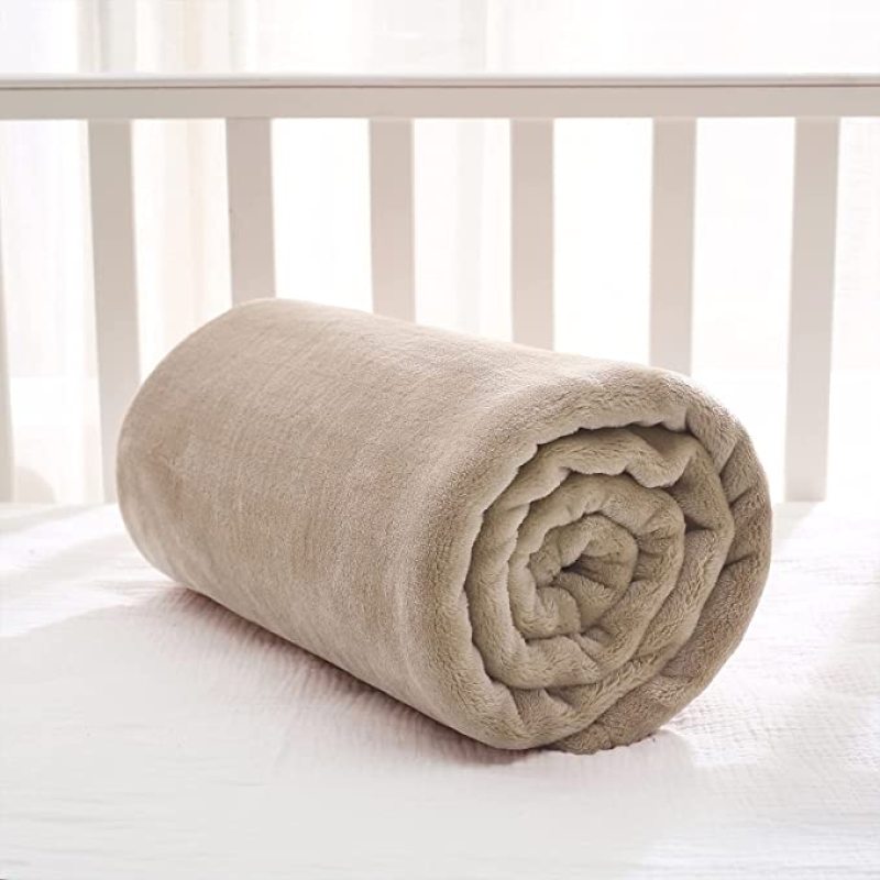 High Quality Baby Thermal Fleece Cobertor Blanket Infant Swaddle Nap Receiving Stroller Wrap Blankets For Newborn Baby Bedding