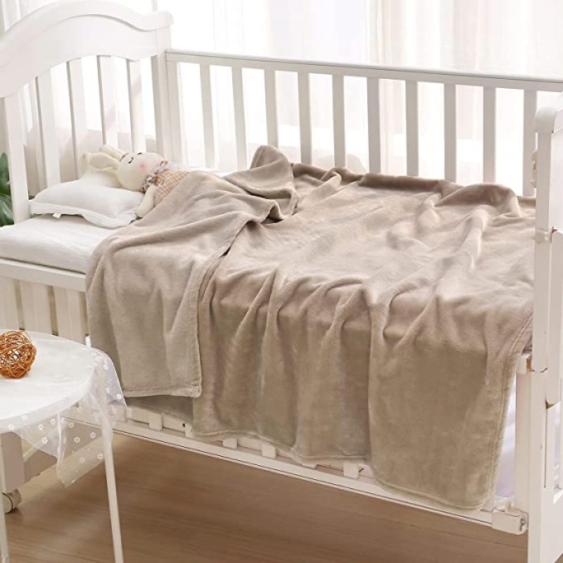 High Quality Baby Thermal Fleece Cobertor Blanket Infant Swaddle Nap Receiving Stroller Wrap Blankets For Newborn Baby Bedding