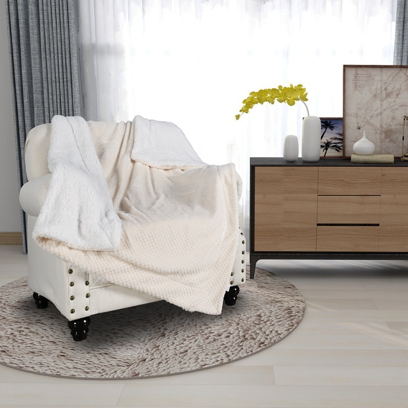 Fashion New Design Adult Throw Blanket, Home Decor Winter Thick Super Soft Flannel Fleece Sharpa Blanket for bed/