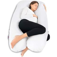 U Shaped Pregnancy Pillow - Full Pregnancy Pillow - Maternity Body Pillow for Pregnant  - for Side Sleeping and Back Pain Relief