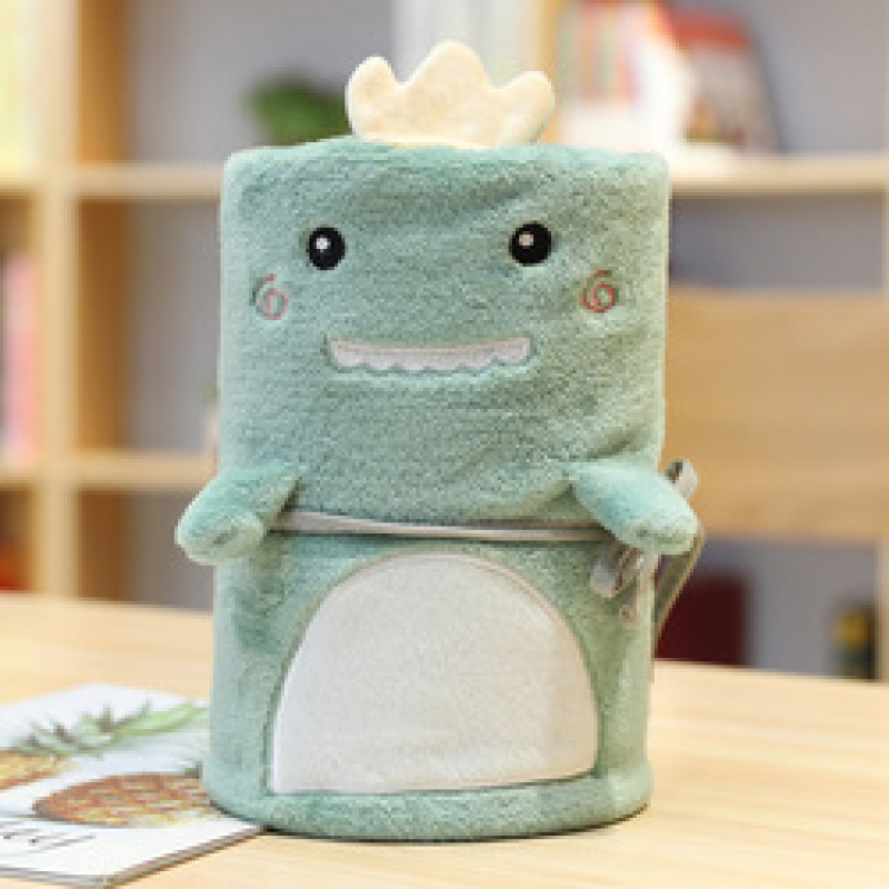 Cartoon Coral Fleece Blanket Flannel Roll Blanket, Children'S Winter Double Fleece Throw Blanket/
