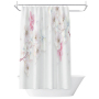 Chinese Shower Curtain Flower Dance Butterfly Partition Curtain Thickening Suit, Polyester Waterproof Bathroom Shower Curtain /