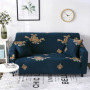 Hot Selling Plant Feather Pattern Elastic Stretch Fabrics For Seat Sofa Covers, Ready Made Stylish Polyester Sofa Cover /