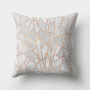 New Design 3D Brief Marble Geometric 50 X 50 Cm Bolster Cushion Cover, 2019 Garden Furniture Soft Cushion/