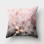 New Design 3D Brief Marble Geometric 50 X 50 Cm Bolster Cushion Cover, 2019 Garden Furniture Soft Cushion/