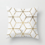New Design 3D Brief Marble Geometric 50 X 50 Cm Bolster Cushion Cover, 2019 Garden Furniture Soft Cushion/