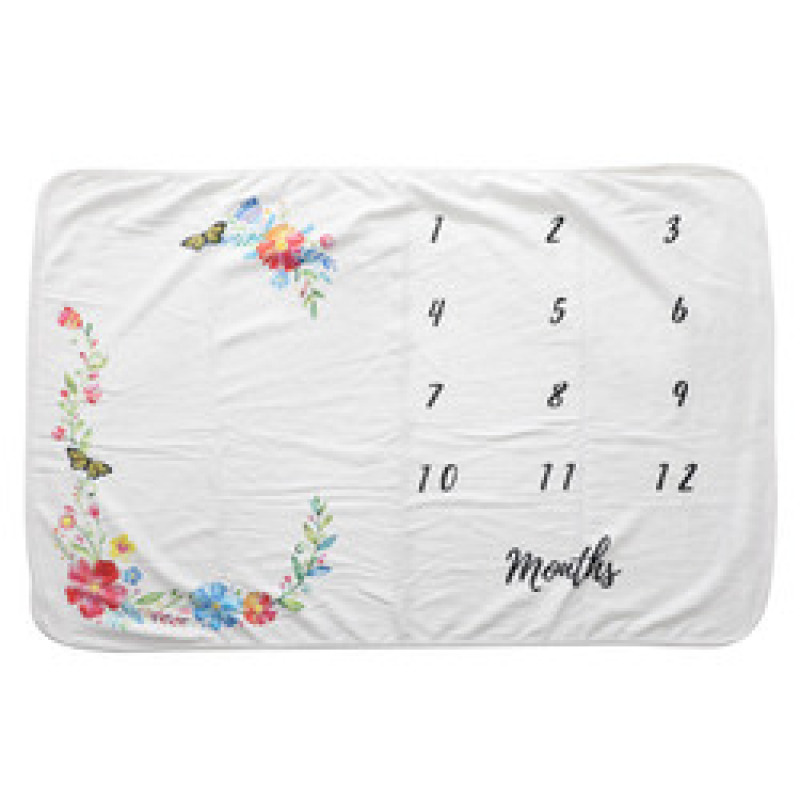 Baby Blanket Winter With Date, Blanket For Baby#
