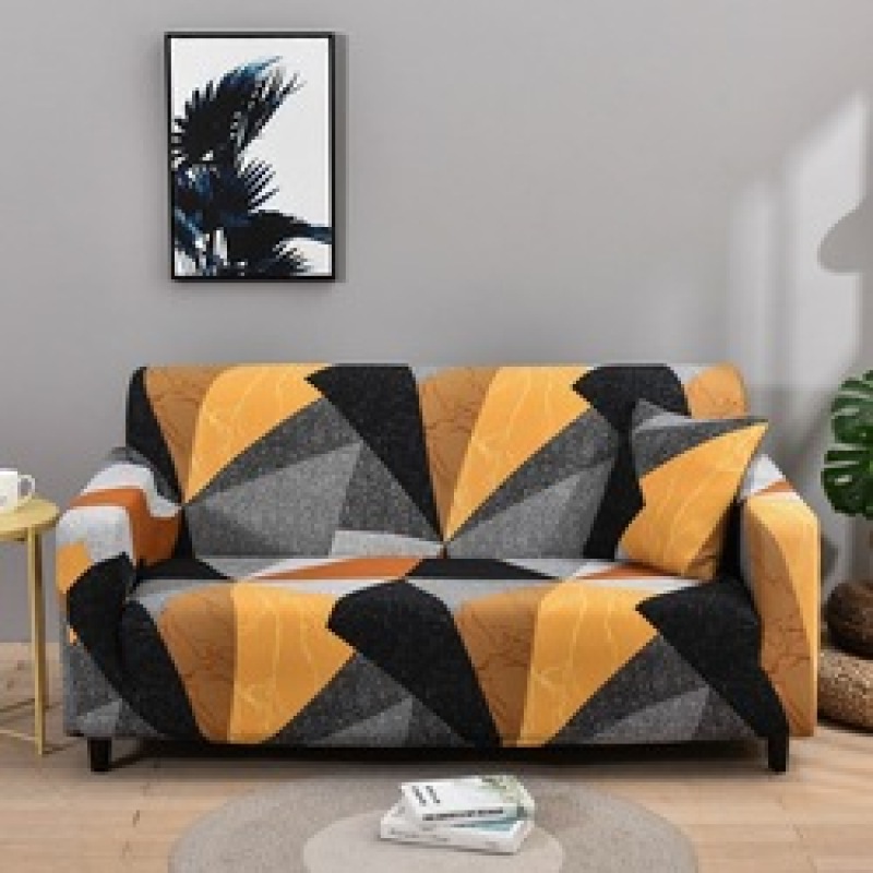 Universal Four Seasons Printed Brushed Elastic Full Cover Sofa Cover, High-quality non-slip all-season universal Sofa Cover/