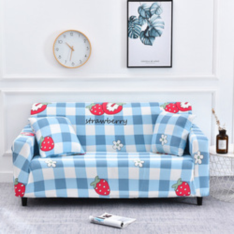 Universal Four Seasons Printed Brushed Elastic Full Cover Sofa Cover, High-quality non-slip all-season universal Sofa Cover/