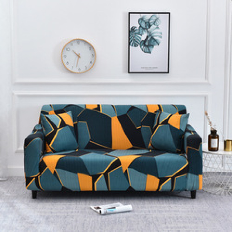 Universal Four Seasons Printed Brushed Elastic Full Cover Sofa Cover, High-quality non-slip all-season universal Sofa Cover/